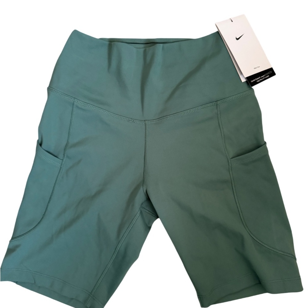 Nike Women's Green Athletic Shorts